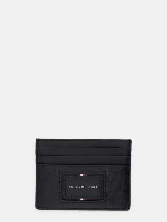 Zdjęcie produktu Tommy Hilfiger etui na karty męskie skórzane czarny