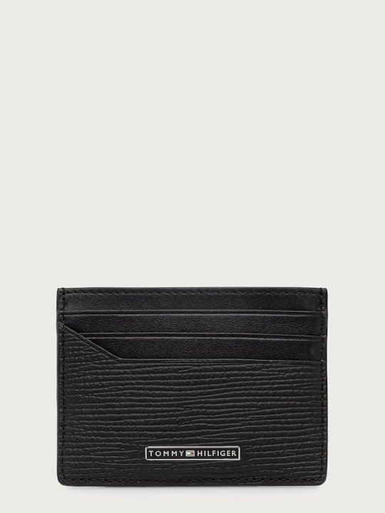Zdjęcie produktu Tommy Hilfiger etui na karty męskie skórzane czarny