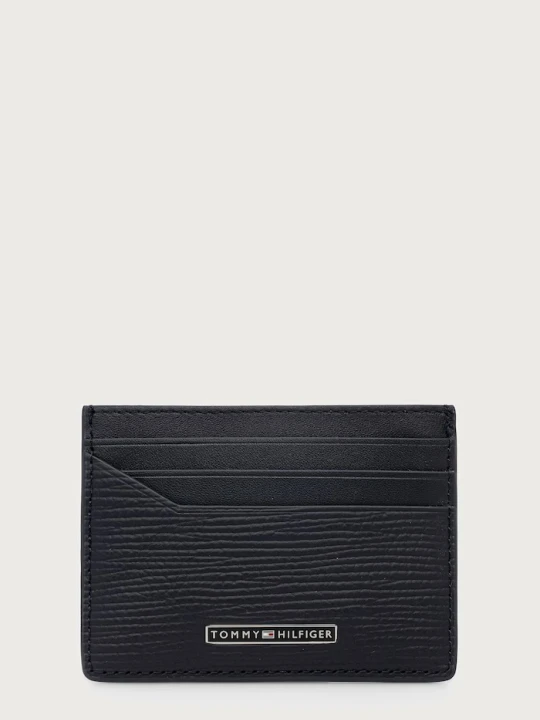 Zdjęcie produktu Tommy Hilfiger etui na karty męskie skórzane granatowy