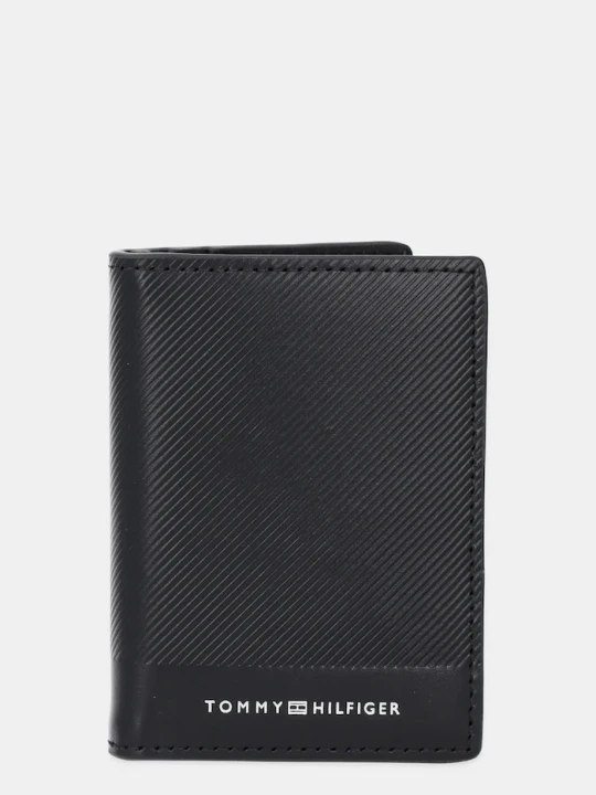 Zdjęcie produktu Tommy Hilfiger etui na karty skórzane czarny