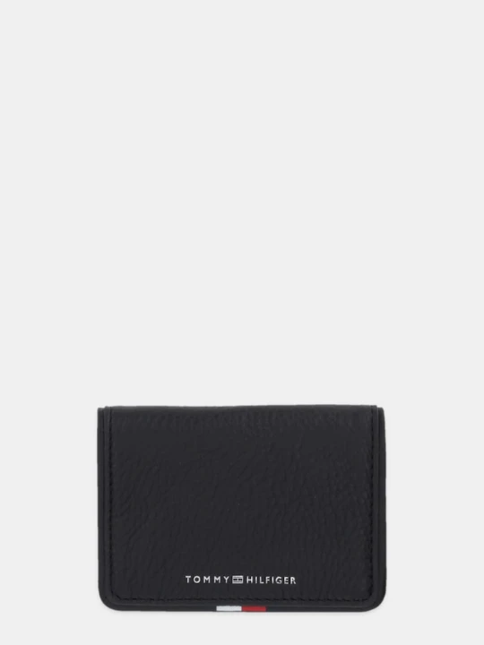 Zdjęcie produktu Tommy Hilfiger etui na karty skórzane czarny