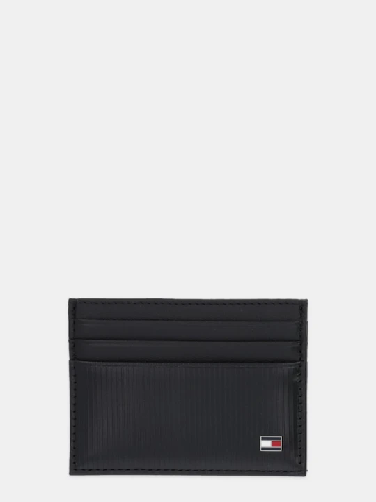 Zdjęcie produktu Tommy Hilfiger etui na karty skórzane czarny