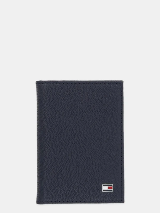Zdjęcie produktu Tommy Hilfiger etui na karty skórzane granatowy
