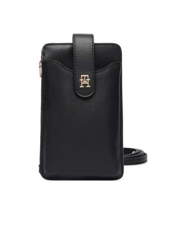 Zdjęcie produktu Tommy Hilfiger Etui na telefon Th Icon Phone Wallet AW0AW18137 Czarny
