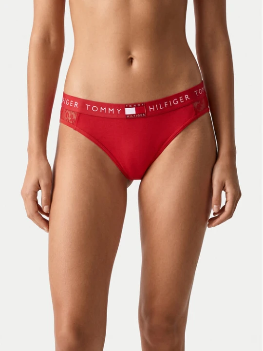 Zdjęcie produktu Tommy Hilfiger Figi klasyczne UW0UW06681 Czerwony