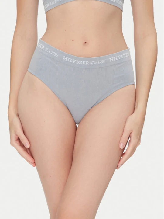 Zdjęcie produktu Tommy Hilfiger Figi klasyczne z wysokim stanem UW0UW05724 Niebieski