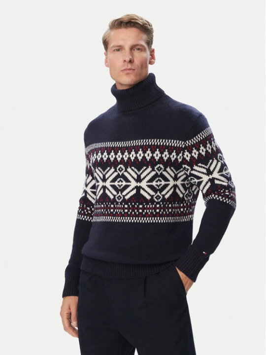 Zdjęcie produktu Tommy Hilfiger Golf MW0MW44814 Granatowy Regular Fit