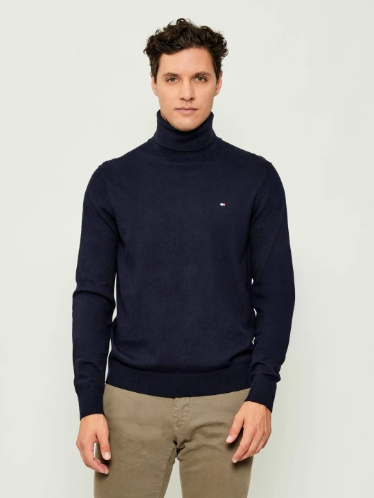 Zdjęcie produktu Tommy Hilfiger Golf | Regular Fit | z dodatkiem kaszmiru granatowy
