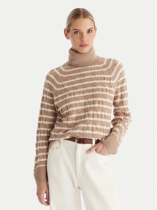 Zdjęcie produktu Tommy Hilfiger Golf WW0WW46791 Beżowy Regular Fit