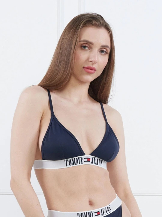 Zdjęcie produktu Tommy Hilfiger Góra od bikini ARCHIVE-S TRIANGLE RP granatowy