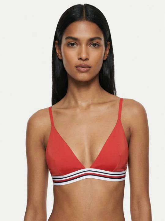 Zdjęcie produktu Tommy Hilfiger Góra od bikini Cheeky UW0UW06350 Czerwony
