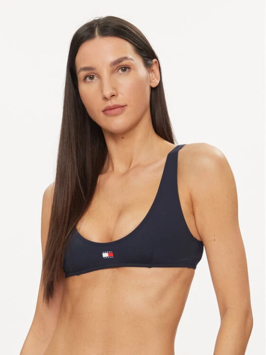 Zdjęcie produktu Tommy Hilfiger Góra od bikini UW0UW05098 Granatowy