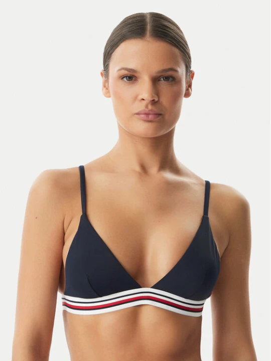 Zdjęcie produktu Tommy Hilfiger Góra od bikini UW0UW06350 Granatowy