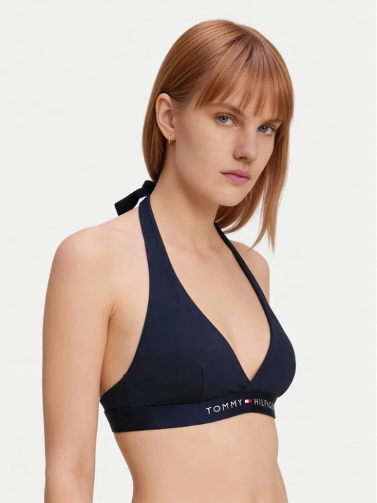 Zdjęcie produktu Tommy Hilfiger Góra od bikini UW0UW06358 Granatowy