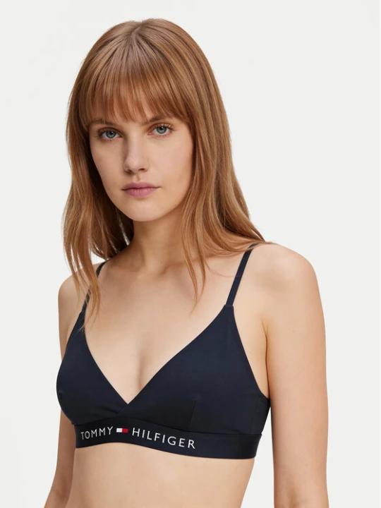Zdjęcie produktu Tommy Hilfiger Góra od bikini UW0UW06361 Granatowy