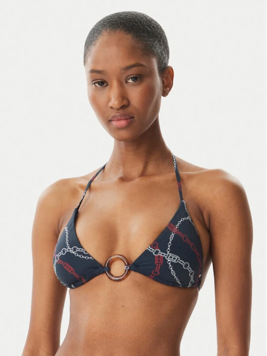 Zdjęcie produktu Tommy Hilfiger Góra od bikini UW0UW06393 Granatowy