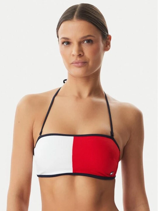 Zdjęcie produktu Tommy Hilfiger Góra od bikini UW0UW06572 Czerwony