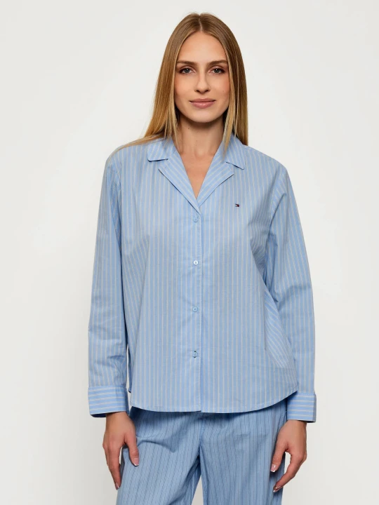 Zdjęcie produktu Tommy Hilfiger Góra od piżamy | Regular Fit niebieski