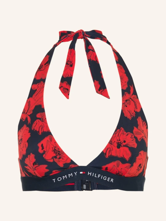 Zdjęcie produktu Tommy Hilfiger Górna Część Bikini Z Wiązaniem Na Szyi rot