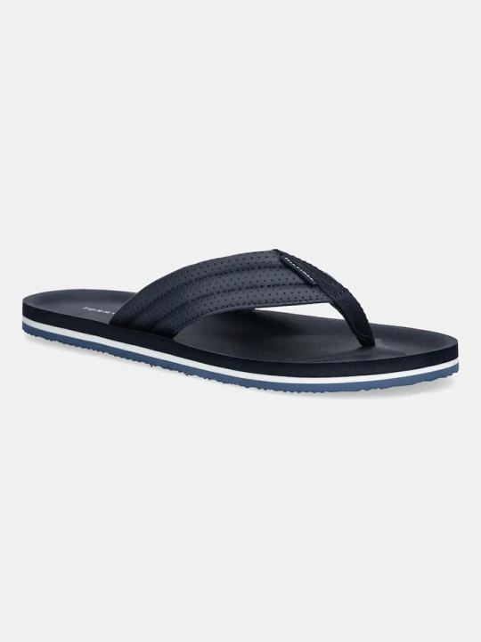 Zdjęcie produktu Tommy Hilfiger japonki COMFORT PADDED PERF BEACH SANDAL granatowy