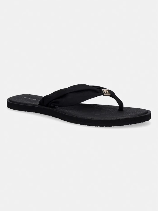 Zdjęcie produktu Tommy Hilfiger japonki damskie TH SCANDI SOFT SUMMER SANDAL czarny