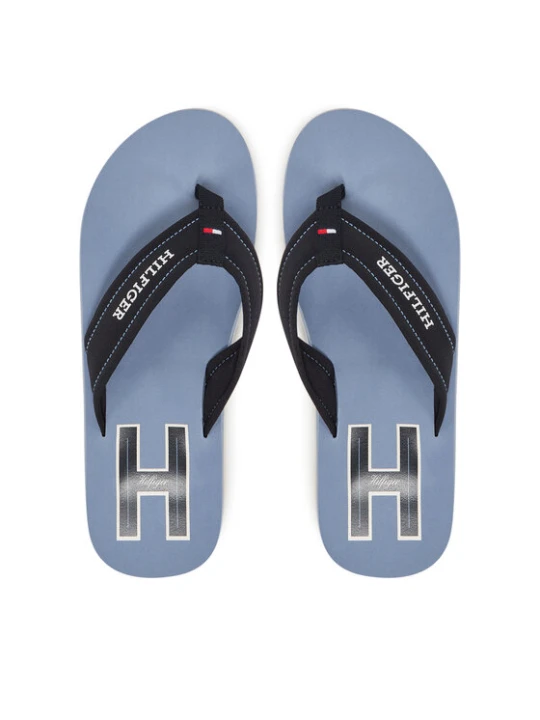 Zdjęcie produktu Tommy Hilfiger Japonki Hilfiger H Padded Beach Sandal FM0FM05536 Granatowy