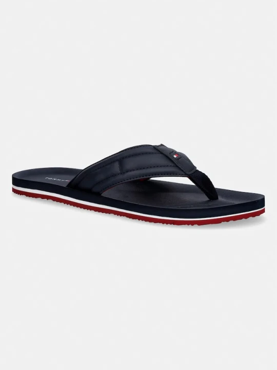 Zdjęcie produktu Tommy Hilfiger japonki męskie HILFIGER PADDED BEACH SANDAL granatowy