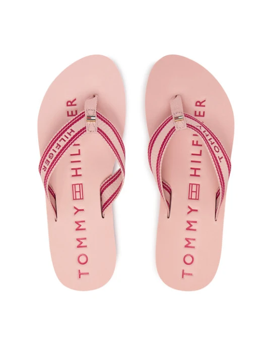 Zdjęcie produktu Tommy Hilfiger Japonki Th Webbing Summer Sandal FW0FW09193 Różowy