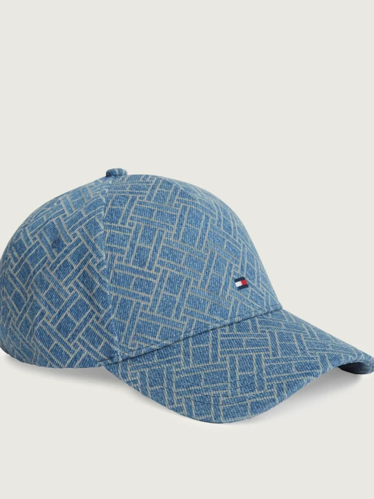 Zdjęcie produktu Tommy Hilfiger Jeansowa bejsbolówka niebieski
