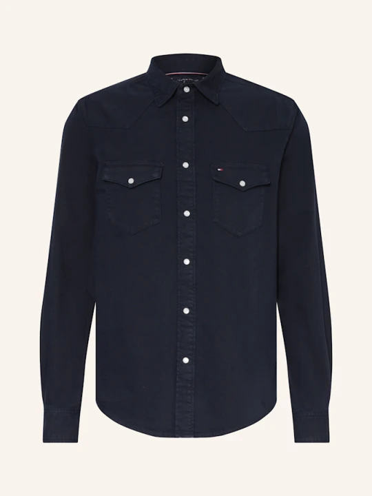 Zdjęcie produktu Tommy Hilfiger Jeansowa Koszula Wierzchnia blau GRANATOWY