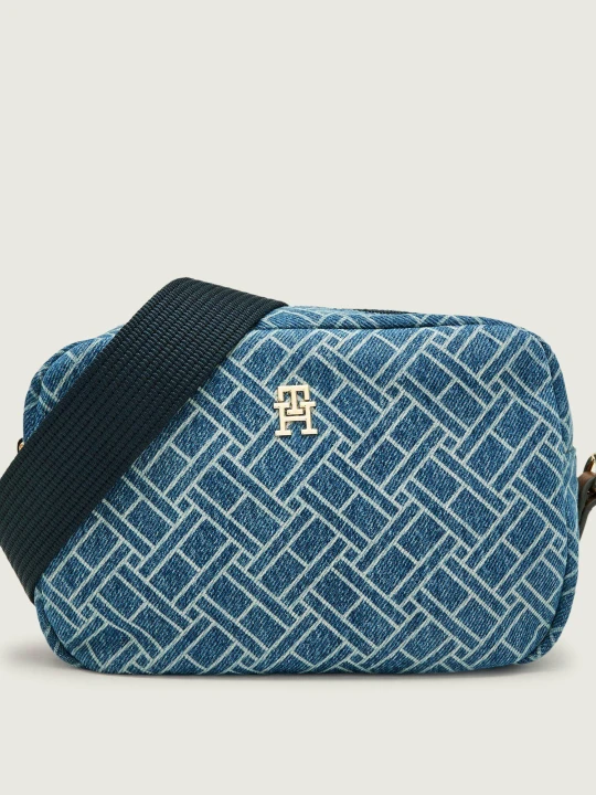 Zdjęcie produktu Tommy Hilfiger Jeansowa listonoszka niebieski