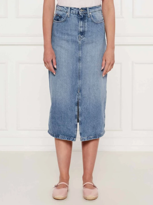 Zdjęcie produktu Tommy Hilfiger Jeansowa spódnica niebieski