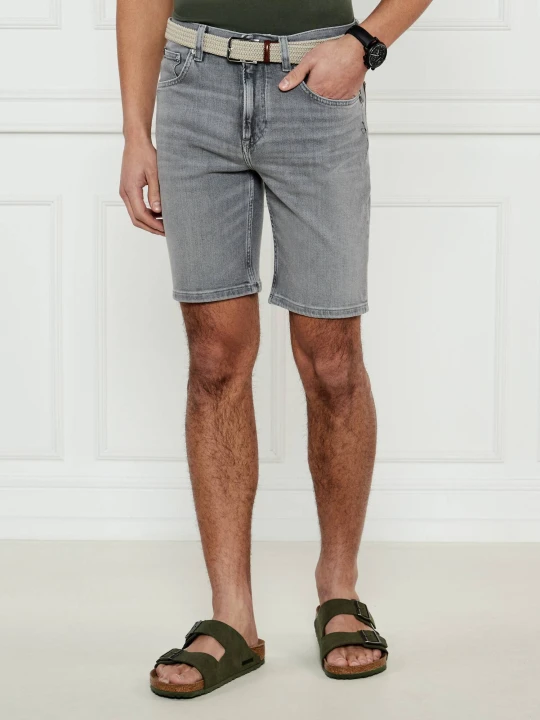 Zdjęcie produktu Tommy Hilfiger Jeansowe szorty BROOKLYN | Regular Fit szary