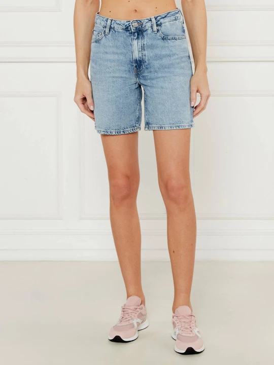 Zdjęcie produktu Tommy Hilfiger Jeansowe szorty SIA | Straight fit niebieski