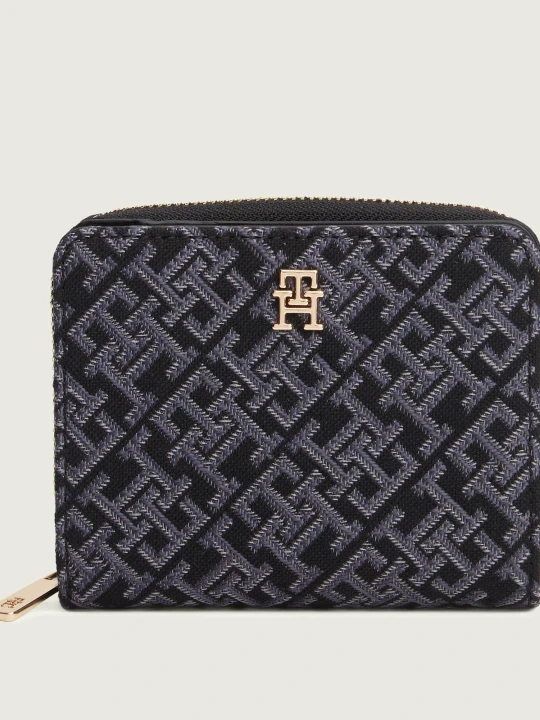 Zdjęcie produktu Tommy Hilfiger Jeansowy portfel ICON granatowy