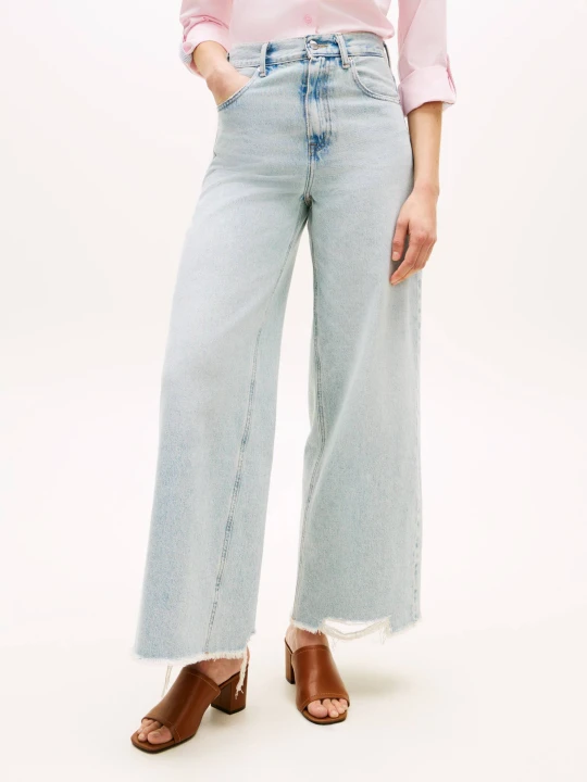Zdjęcie produktu Tommy Hilfiger Jeansy 70''S | Regular Fit | high waist błękitny