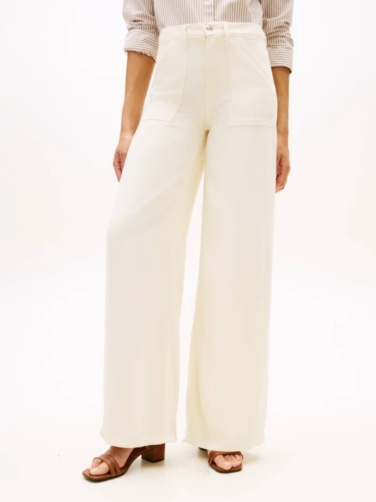Zdjęcie produktu Tommy Hilfiger Jeansy 70''S | Relaxed fit | high waist ecru