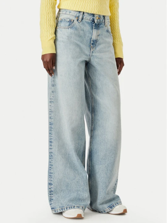 Zdjęcie produktu Tommy Hilfiger Jeansy 70'S WW0WW51090 Niebieski Wide Fit