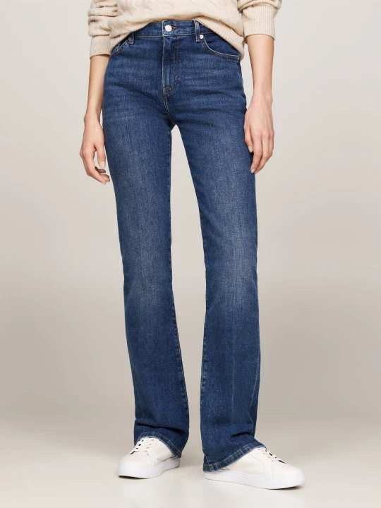 Zdjęcie produktu Tommy Hilfiger Jeansy ANA | flare fit granatowy