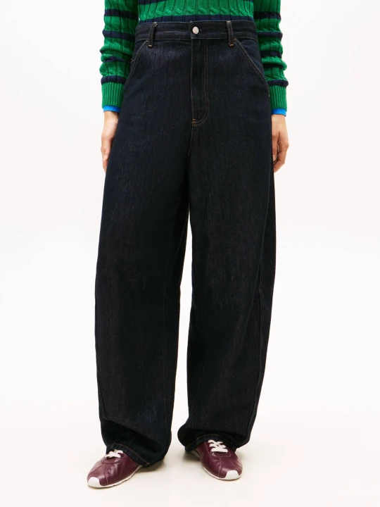 Zdjęcie produktu Tommy Hilfiger Jeansy BALLOON | Loose fit | high waist granatowy