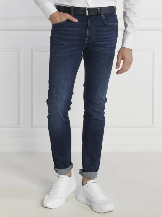 Zdjęcie produktu Tommy Hilfiger Jeansy BLEECKER MORTON | Slim Fit granatowy