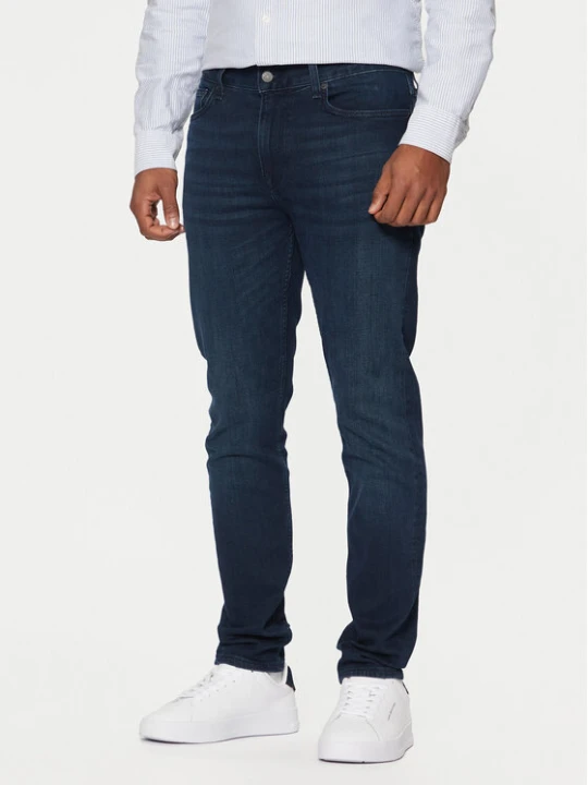 Zdjęcie produktu Tommy Hilfiger Jeansy Bleecker MW0MW39042 Niebieski Slim Fit