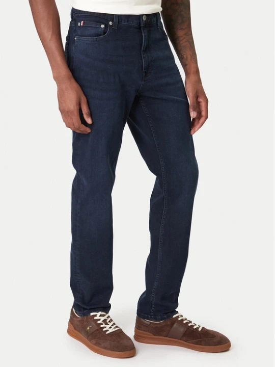 Zdjęcie produktu Tommy Hilfiger Jeansy Bleecker MW0MW41906 Granatowy Slim Fit