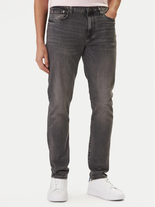 Zdjęcie produktu Tommy Hilfiger Jeansy Bleecker MW0MW42315 Szary Slim Fit