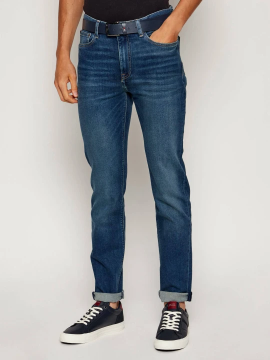 Zdjęcie produktu Tommy Hilfiger Jeansy Bleecker | Slim Fit niebieski
