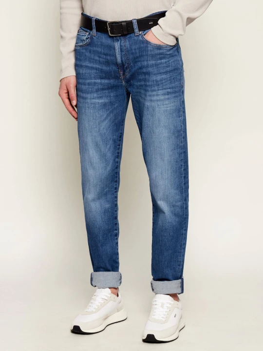 Zdjęcie produktu Tommy Hilfiger Jeansy Bleecker | Slim Fit | stretch niebieski