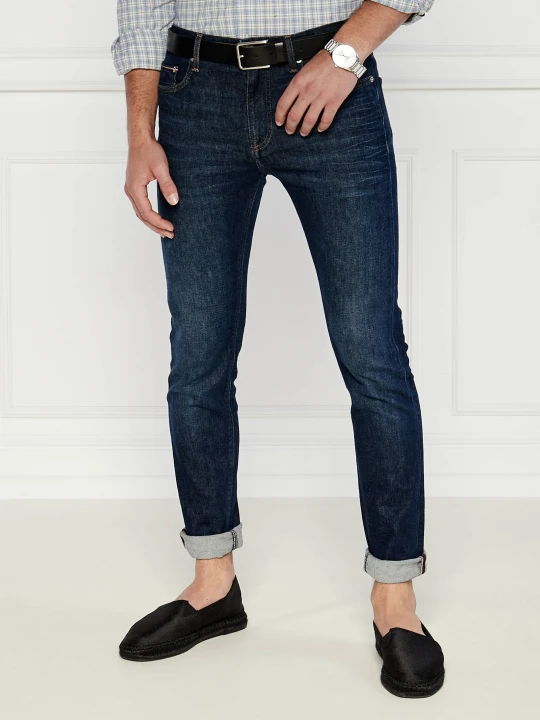Zdjęcie produktu Tommy Hilfiger Jeansy Bleecker | Slim Fit | stretch granatowy