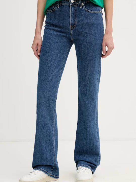 Zdjęcie produktu Tommy Hilfiger jeansy bootcut damskie granatowy