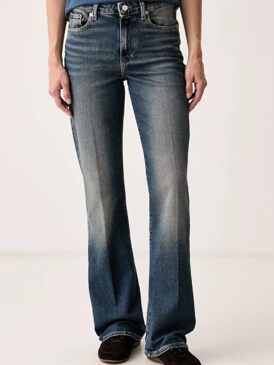 Zdjęcie produktu Tommy Hilfiger jeansy bootcut damskie niebieski