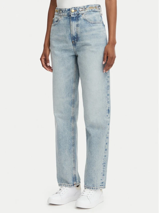 Zdjęcie produktu Tommy Hilfiger Jeansy Cam WW0WW49960 Niebieski jasny Straight Fit